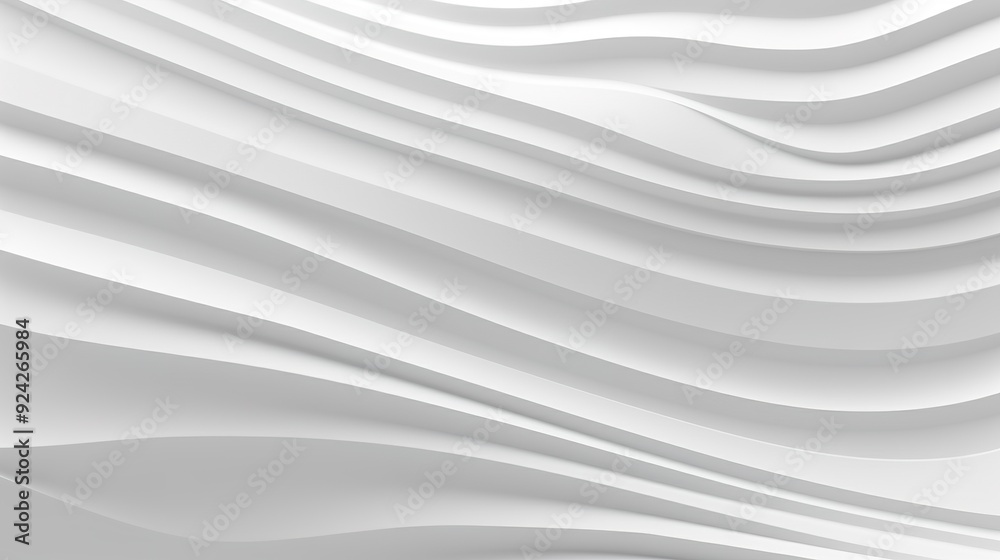 Abstract white curved lines, 3D rendering. Abstract white curved lines, 3D rendering.