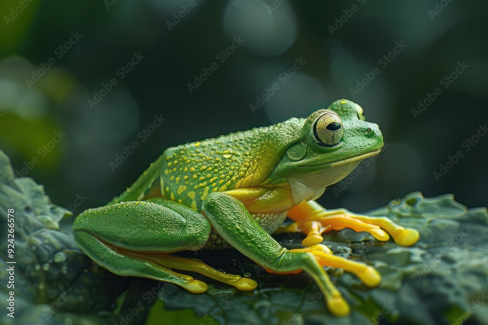 Green tree frog Green tree frog