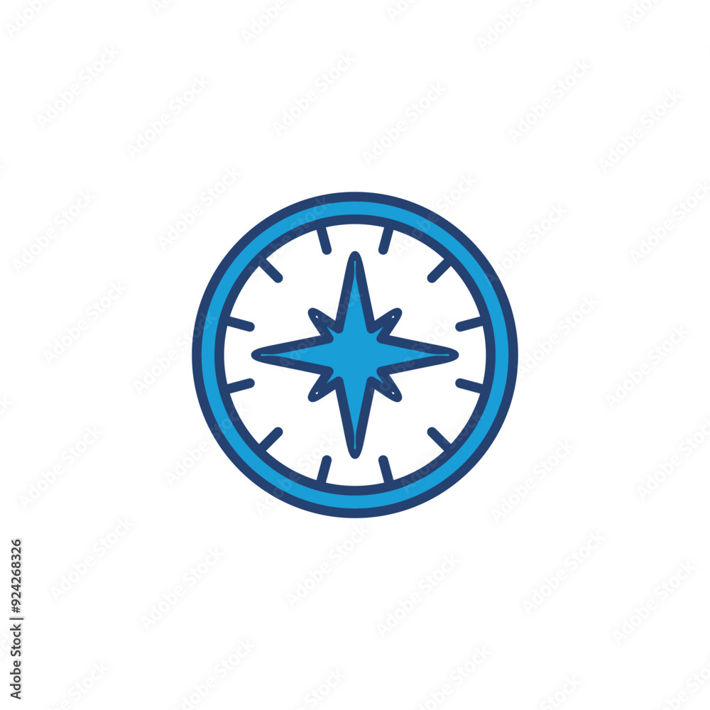 Compass icon vector. arrow compass icon vector Compass icon vector. arrow compass icon vector