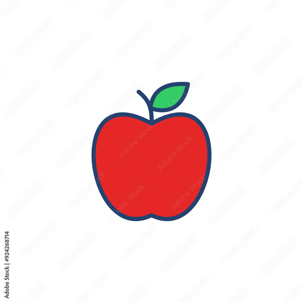 Apple icon vector. Apple vector icon. apple symbols for your web design. Apple icon vector. Apple vector icon. apple symbols for your web design.