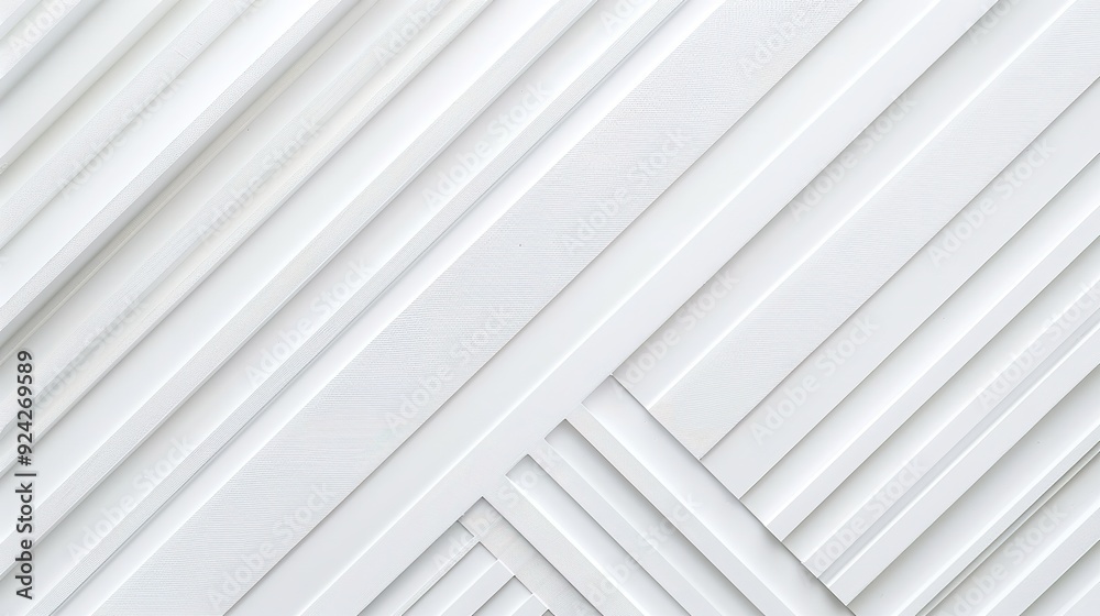 Abstract white geometric pattern with lines and shadows. Abstract white geometric pattern with lines and shadows.