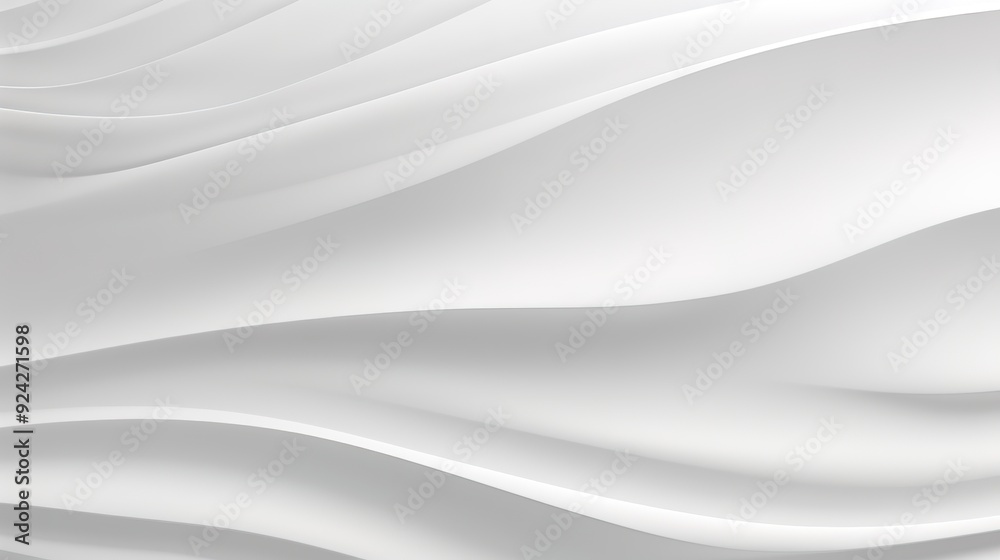 Abstract white wave background. Abstract white wave background.