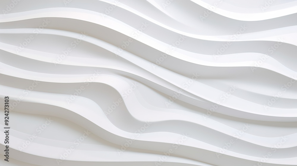 Abstract white wave pattern background. Abstract white wave pattern background.