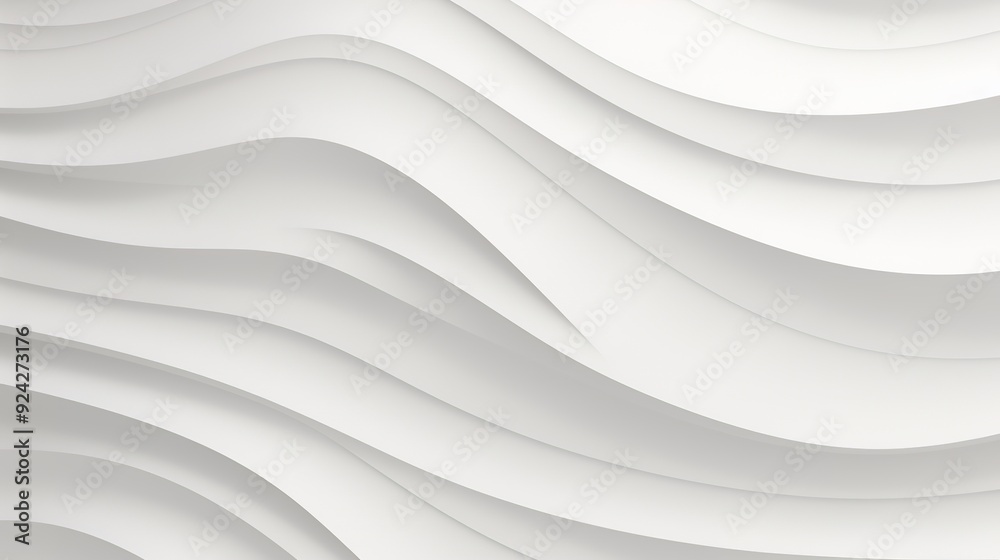 Abstract white wave pattern background. Abstract white wave pattern background.
