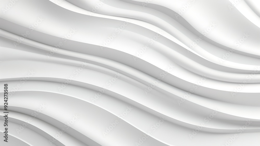 Abstract white wave pattern background. Abstract white wave pattern background.