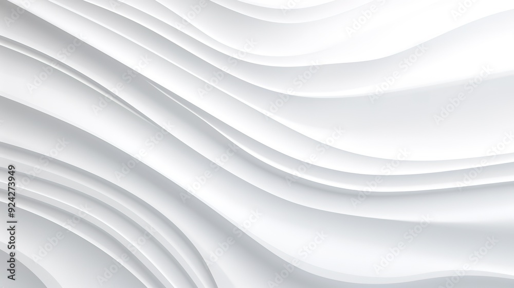 Abstract white wave pattern background. Abstract white wave pattern background.
