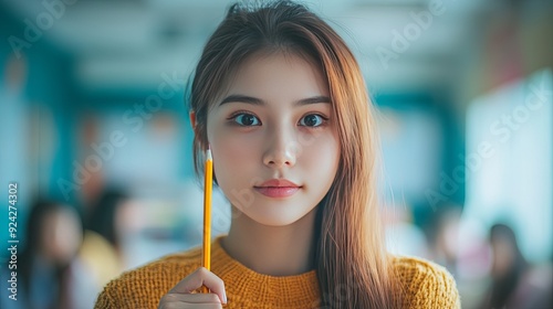 Confidence and Intelligence. Education and Learning concept photo