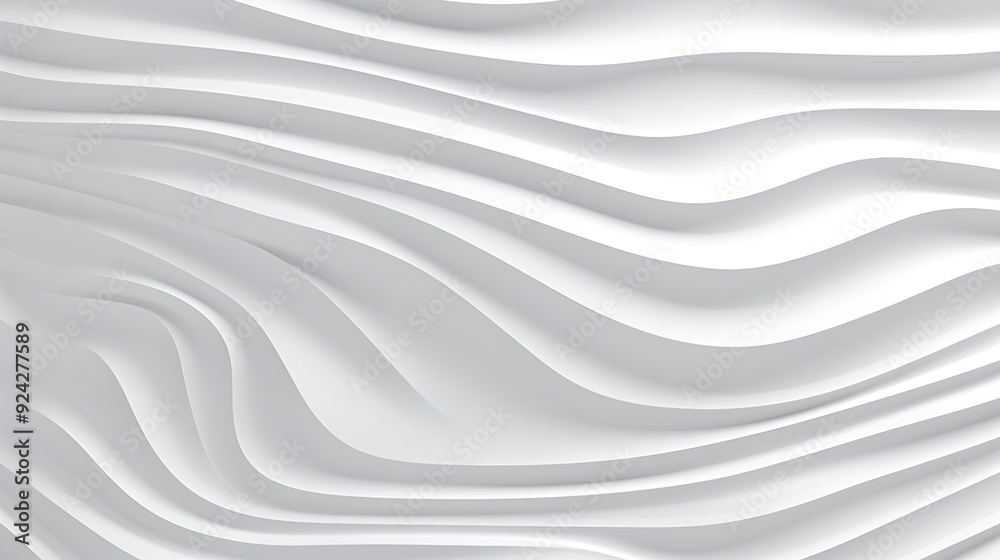 Abstract white wavy background for design. Abstract white wavy background for design.