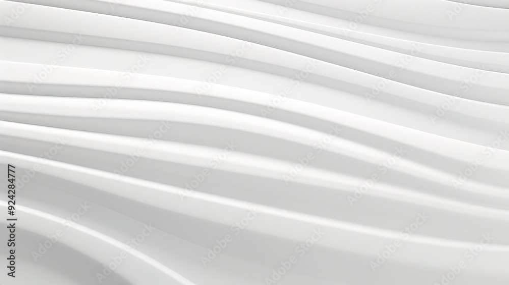 Abstract white wavy background with smooth lines. Abstract white wavy background with smooth lines.