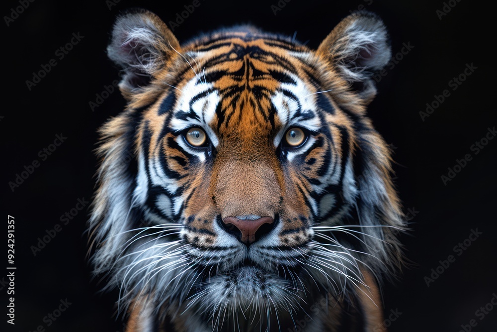 Fototapeta premium Close-up of a Tiger's Face