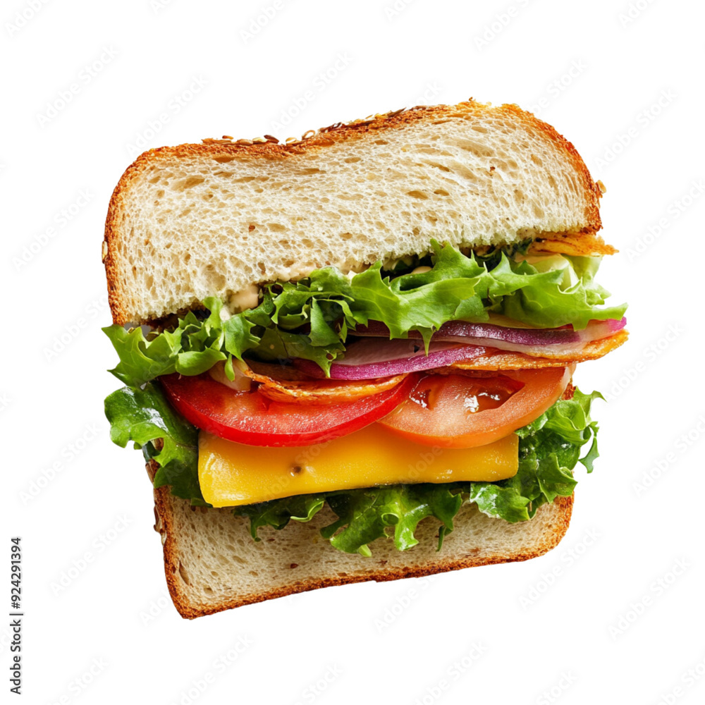 Sandwich, isolated, no background, transparent background Sandwich, isolated, no background, transparent background