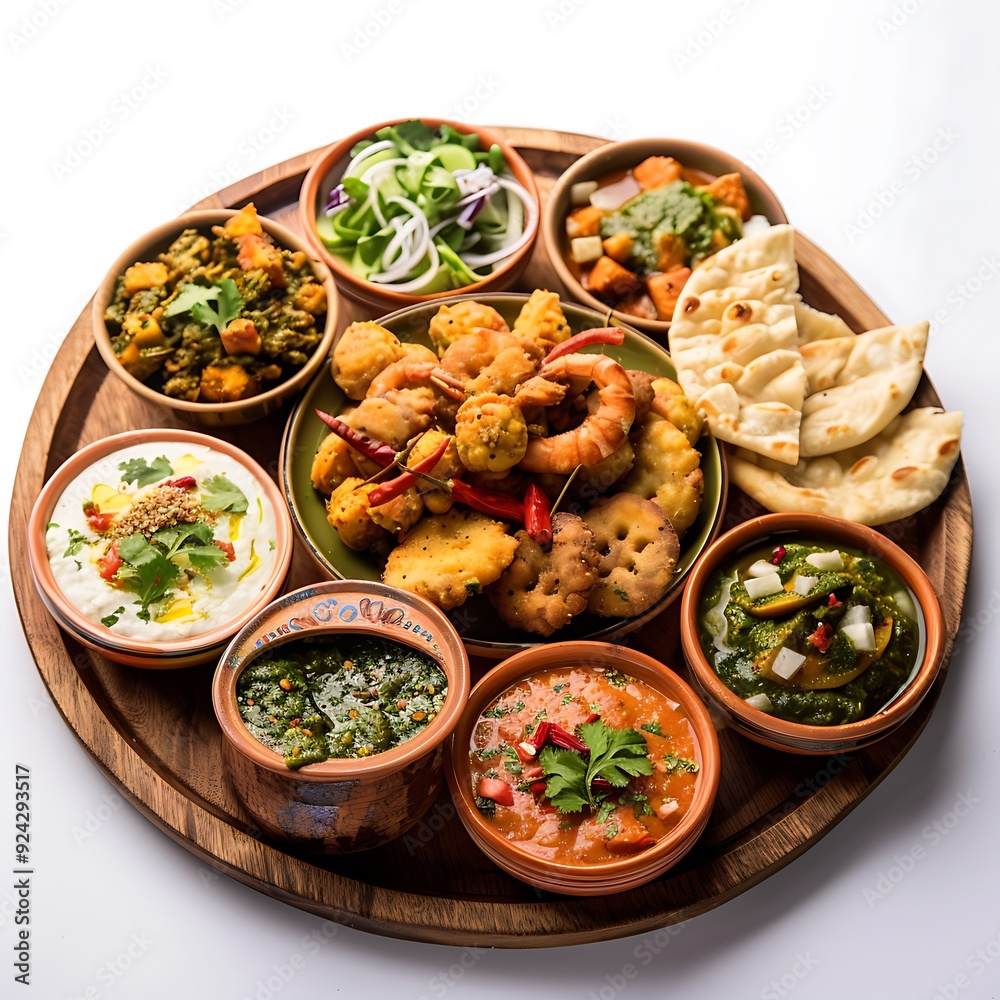 Plate of tasty Undhiyu with on white background. Plate of tasty Undhiyu with on white background.