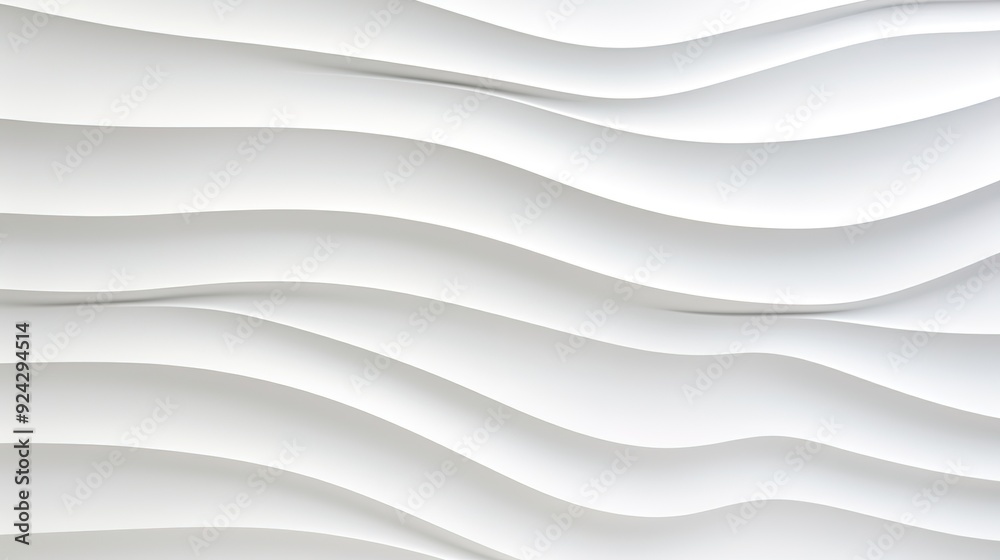 Abstract white wavy pattern background. Abstract white wavy pattern background.