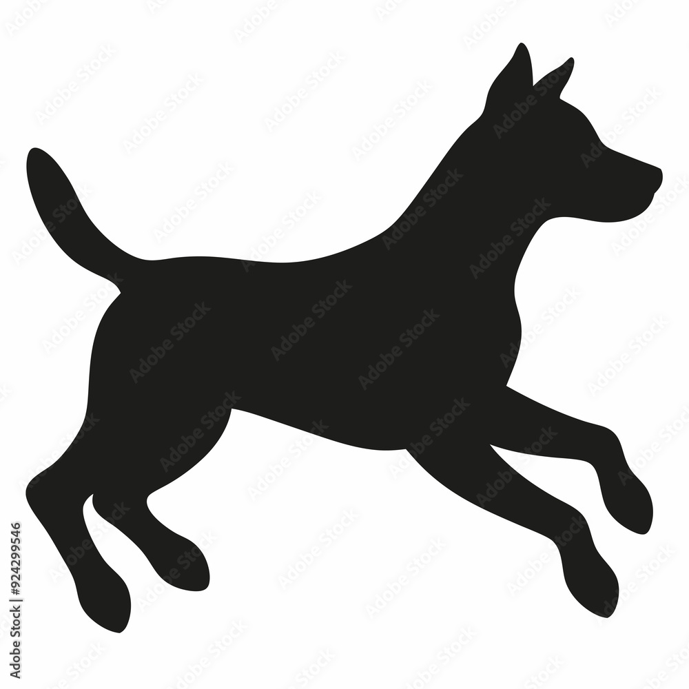 black dog isolated on white, dog vector illustration, animal vector art, dog silhouette, dog vector icon, dog jumping cartoon line art, eps black dog isolated on white, dog vector illustration, animal vector art, dog silhouette, dog vector icon, dog jumping cartoon line art, eps