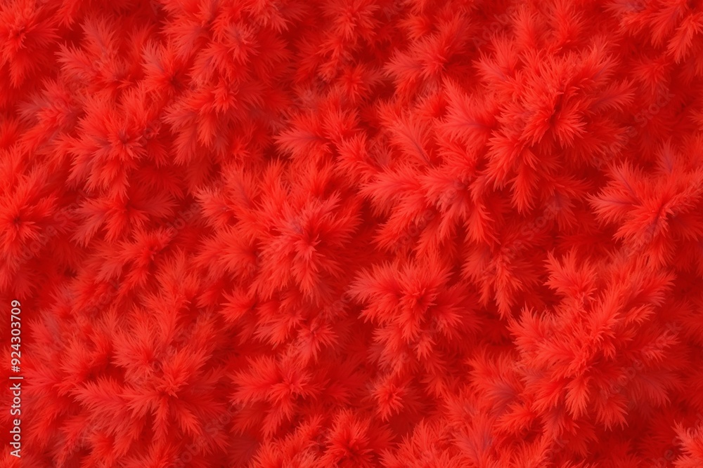 Close-up of vibrant red feathery texture, creating an abstract and eye-catching background. Ideal for themes of warmth, passion, energy, and texture. Close-up of vibrant red feathery texture, creating an abstract and eye-catching background. Ideal for themes of warmth, passion, energy, and texture.