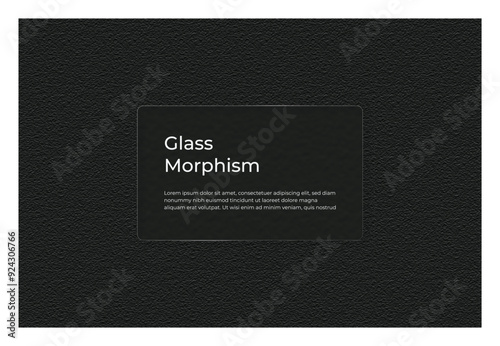 Dynamic Glassmorphism  Effect for Futuristic Design & Digital Art