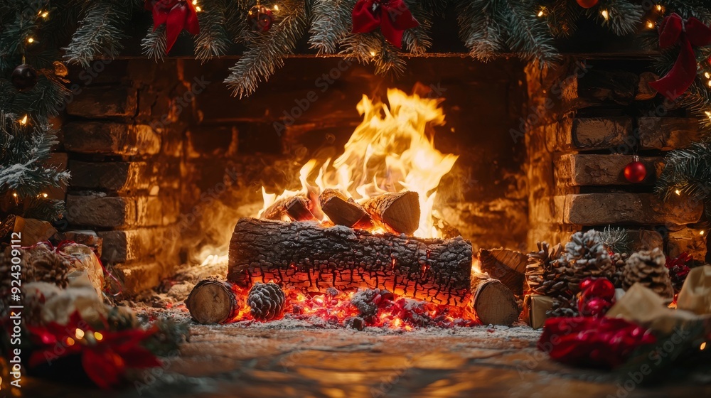 Winter solstice comfort and warmth. Festive yule log winter solstice glow. Winter solstice comfort and warmth. Festive yule log winter solstice glow.
