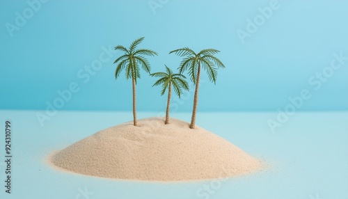 Minimal Tropical Deserted Island