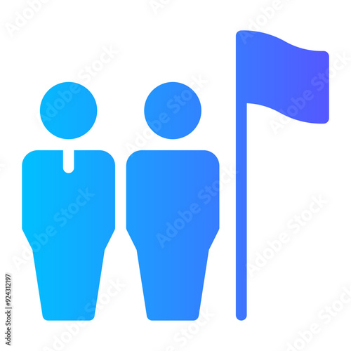 mentorship gradient icon