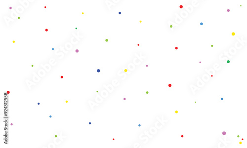 dot colorful vector art. incredible colorful dots vectors. icons