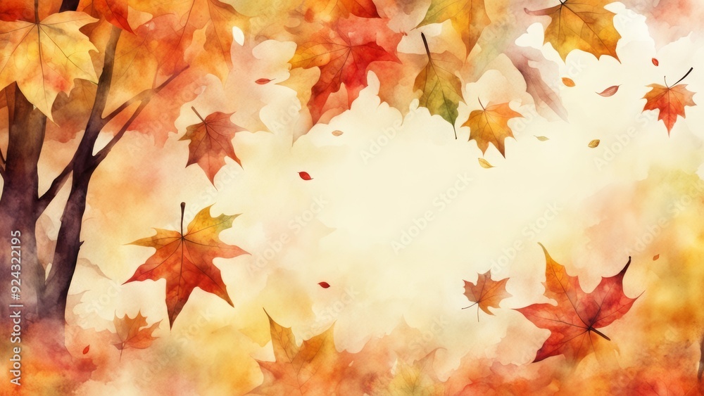 autumn leaves background