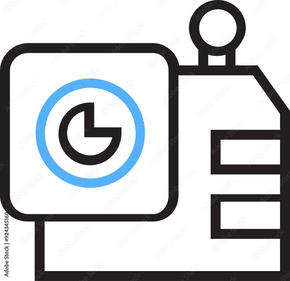 Digital Camera Line Icon Digital Camera Line Icon