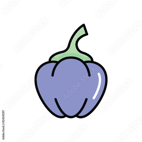 Bell Pepper vector icon