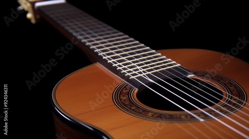 Acoustic Guitar Close Up photo