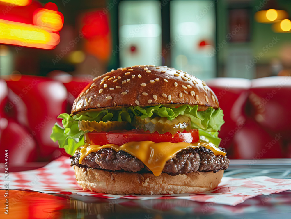 All-American Cheeseburger