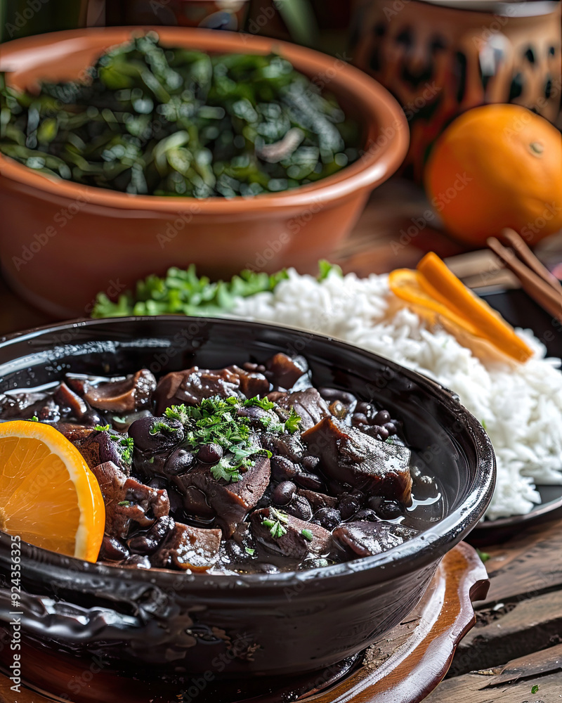 Feijoada in a Lively Brazilian Kitchen