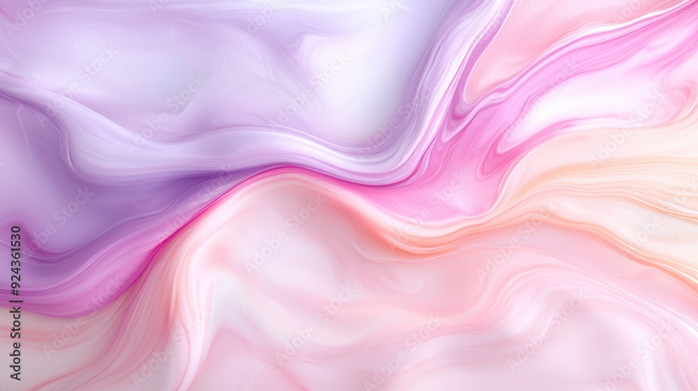 Obraz premium Vibrant abstract fluid art background