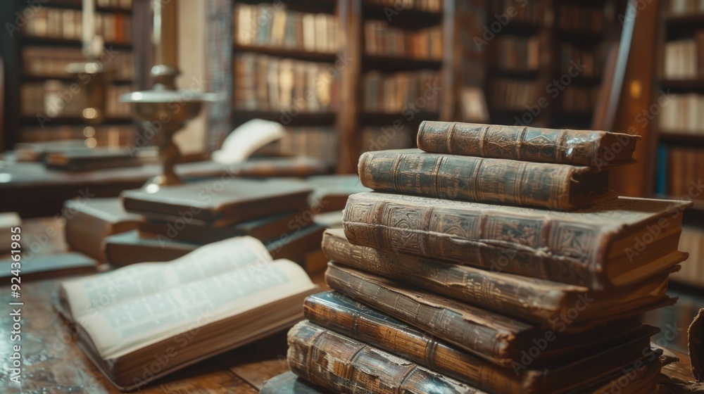 Book, Books on the table, education concept, Library, school Book, Books on the table, education concept, Library, school