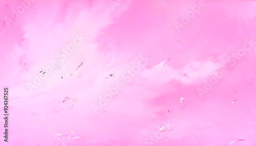 Pink and red watercolor painting with a pink background, Created With Generative AI