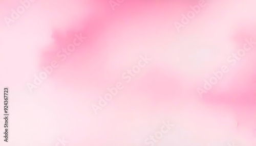 Pink and red watercolor painting with a pink background, Created With Generative AI