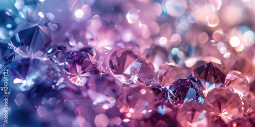 Glittering Rhinestones. Elegant and high-detailed background photo