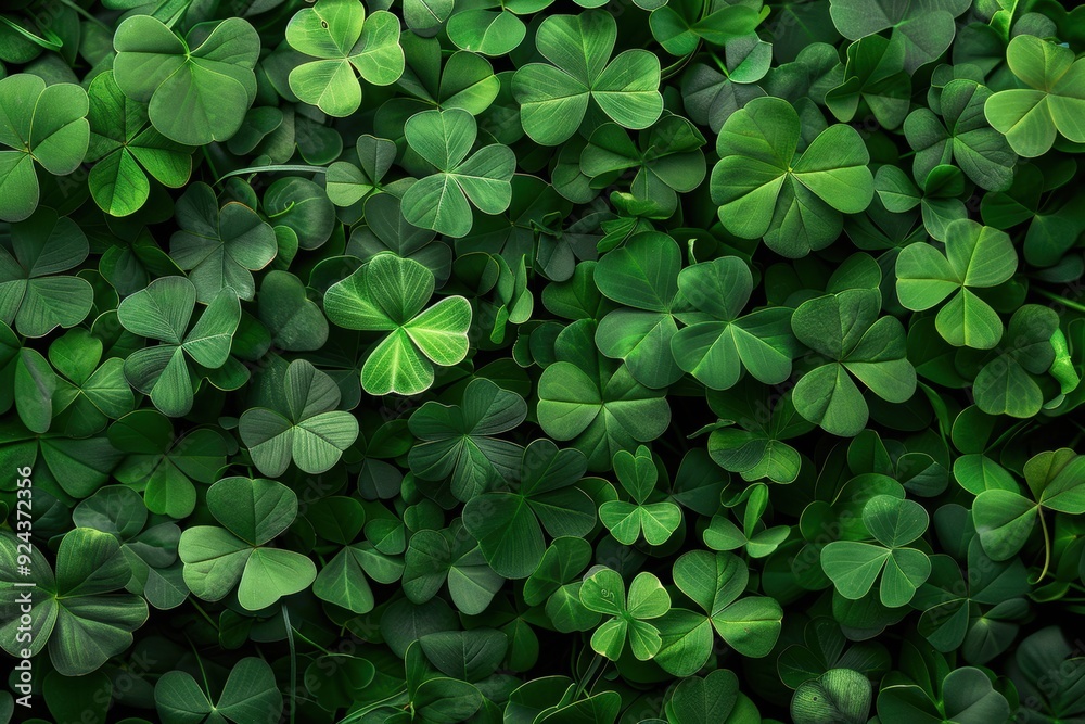 St. Patrick's Day Celebration. Festive Green Background Concept St. Patrick's Day Celebration. Festive Green Background Concept