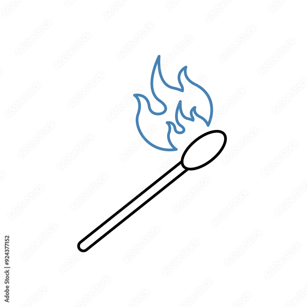 match concept line icon. Simple element illustration.match concept outline symbol design. match concept line icon. Simple element illustration.match concept outline symbol design.