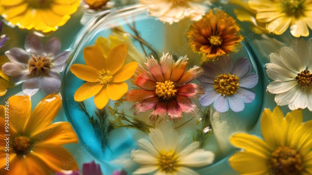 Flowers in Resin Flowers in Resin