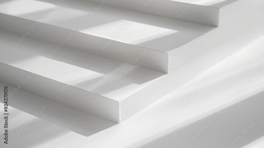 close up of a white book template on white background close up of a white book template on white background