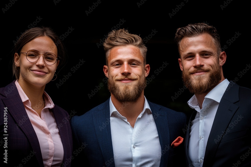 Portrait Of A Young Business Team, United And Ready To Succeed Portrait Of A Young Business Team, United And Ready To Succeed