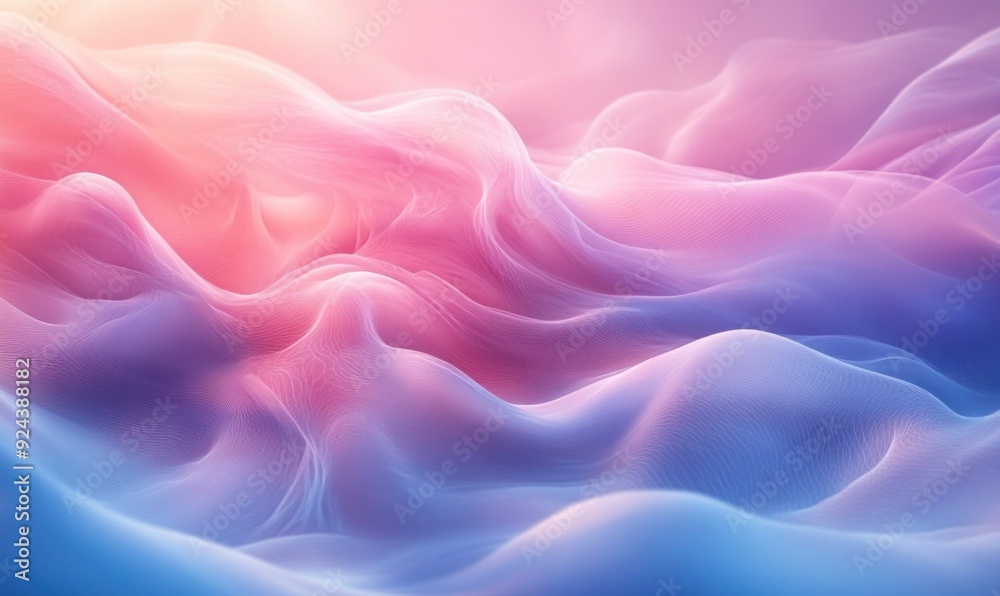 Abstract  Waves of Color