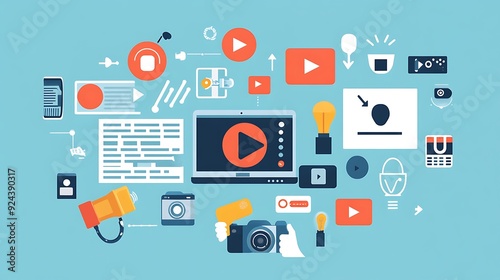 Content Creation and Video Production Workflow