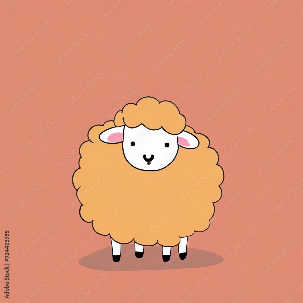 かわいいひつじ かわいいひつじ