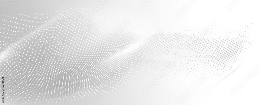 Abstract white background with halftone dots. Abstract white background with halftone dots.