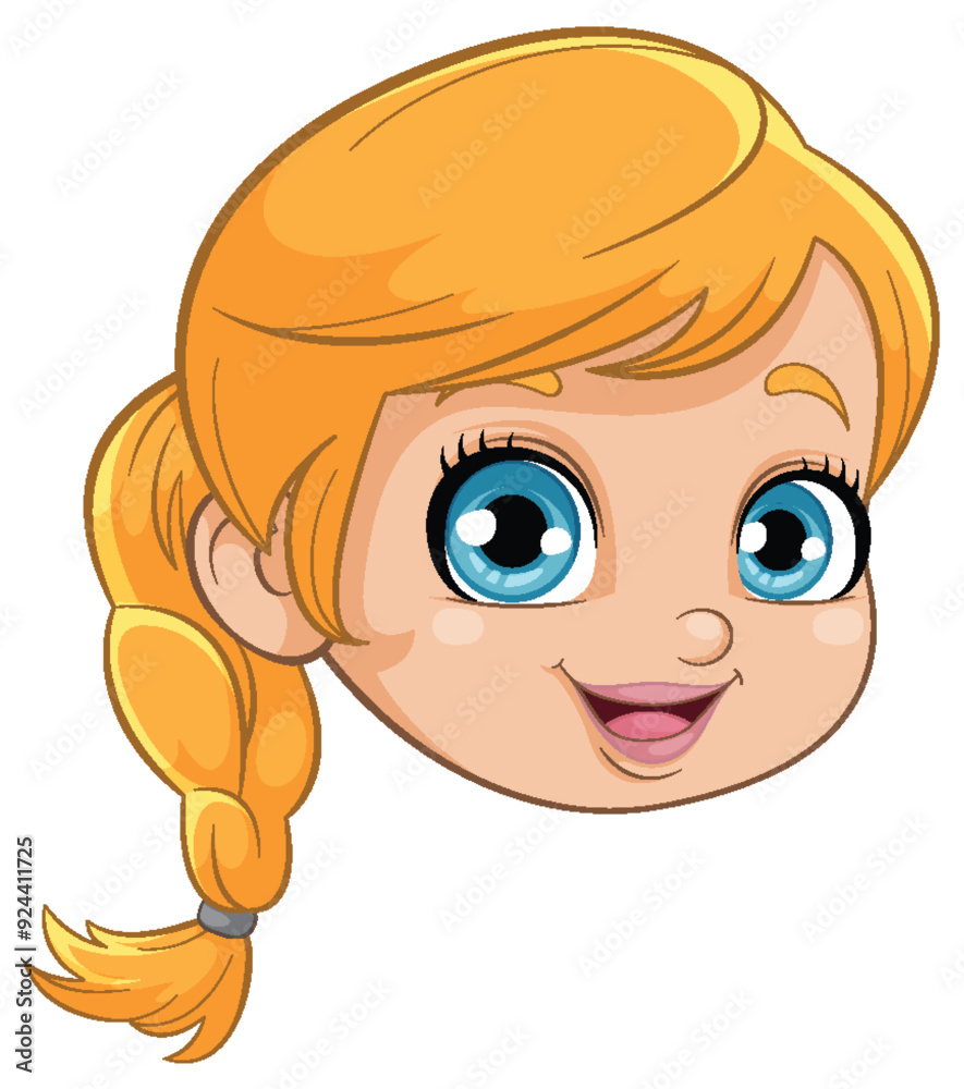 Smiling Cartoon Nurse Character