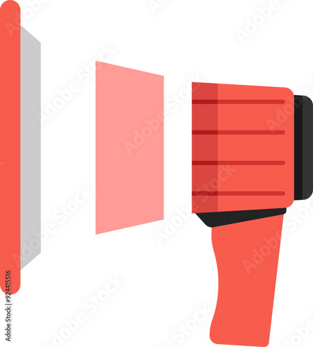 Megaphone Illustration Icon
