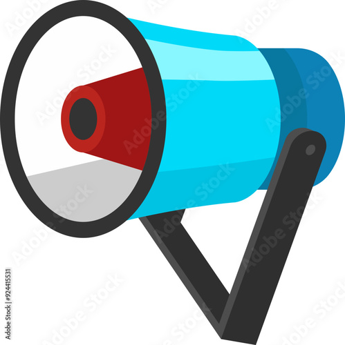 Megaphone Illustration Icon