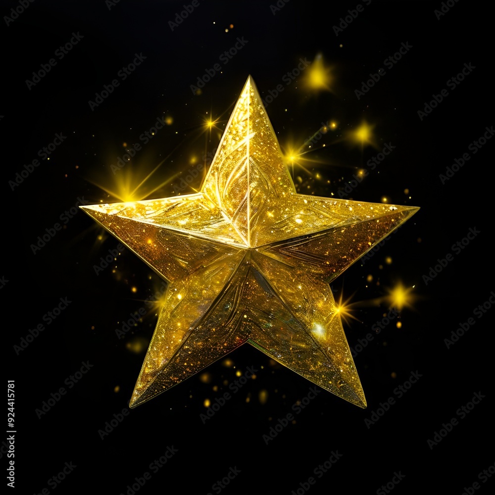 golden christmas star golden christmas star