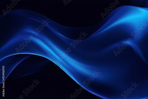 abstract blue smoke