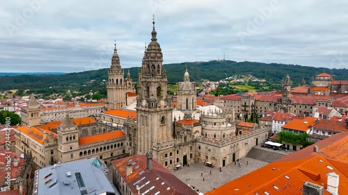 Santiago de Compostela, the province of A Coruña, is the capital of the autonomous community of Galicia, in northwestern Spain
